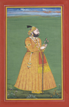 A PORTRAIT OF A MUGHAL PRINCE, 20TH CENTURY