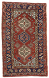 A PERSIAN HERIZ RUG, 19TH CENTURY