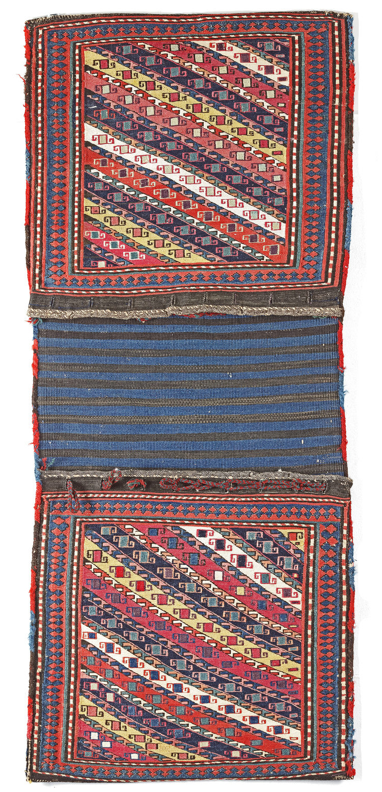 A CAUCASIAN ASKAFA BAGFACE, 19TH CENTURY