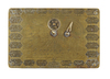 A SAVAFID BRASS HORIZONTAL DIAL AND QIBLA INDICATORS, SIGNED BY MUHAMMAD MAHDI AL-YAZDI, PERSIA, SECOND HALF 17TH CENTURY