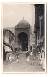 A COLLECTION OF PHOTOGRAPHS SHOWING PROPHET MOHAMMED MOSQUE, HIS TOMB AND THE SURROUNDED BUILDINGS IN MEDINA, 20TH CENTURY.