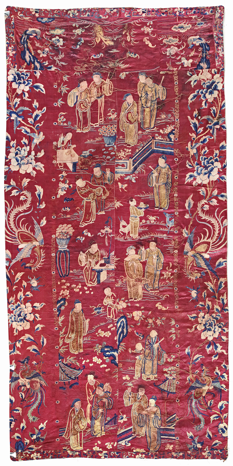 A CHINESE TEXTILE, 19TH-20TH CENTURY