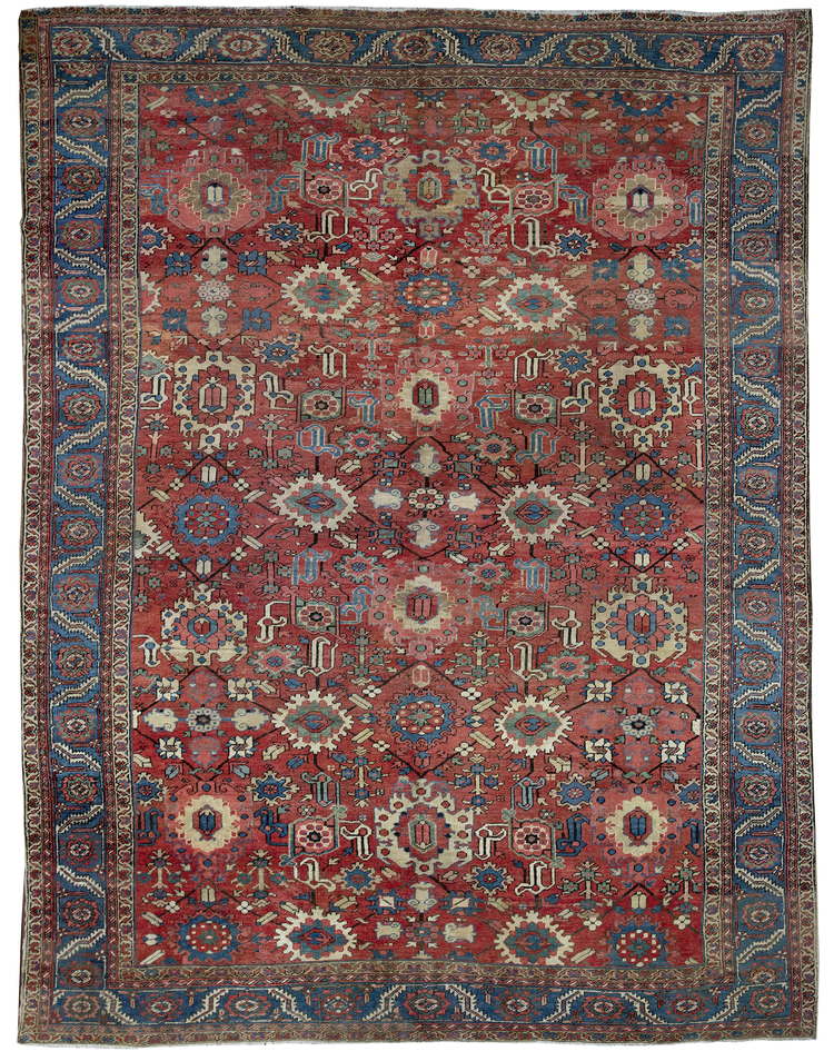 A LARGE BAGSCHEICH CARPET, NORTH WEST PERSIA, LATE 19TH CENTURY