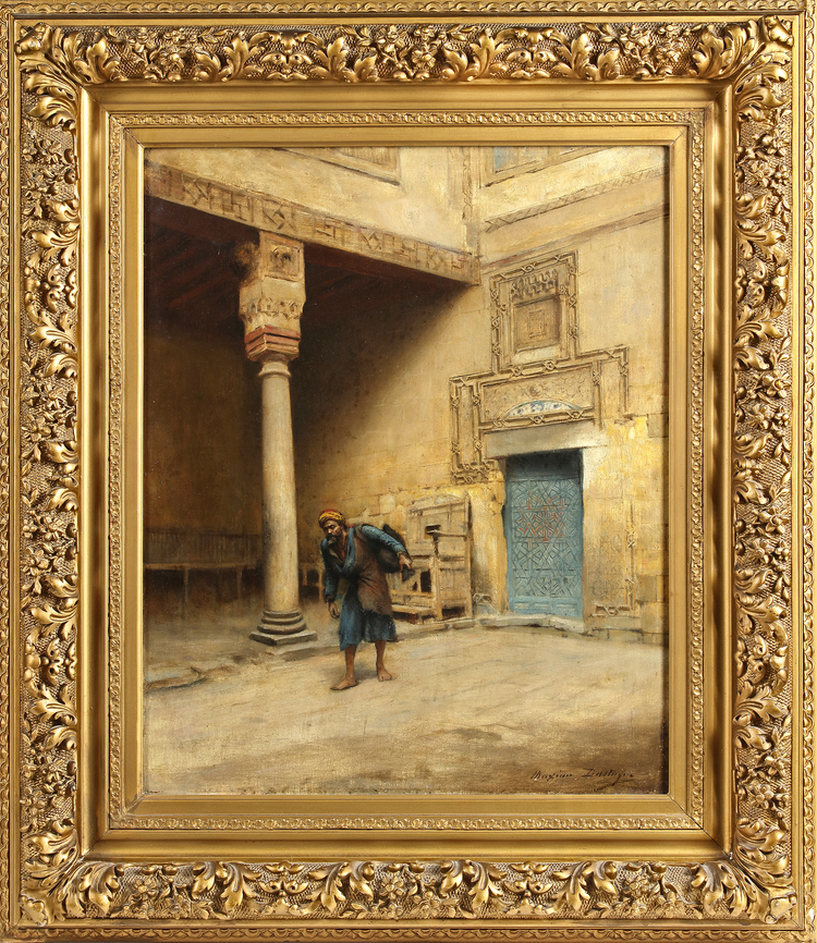 TWO PAINTINGS, 20TH CENTURY