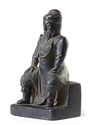 A CHINESE BRONZE MING FIGURE, MING DYNASTY (1368-1644)