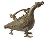 AN UNIQUE CHINESE BRONZE BIRD-SHAPED EWER (ZUN), EASTERN ZHOU DYNASTY, SPRING AND AUTUMN PERIOD CA. 771- 453 BC