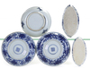 Three Chinese  blue and white dishes