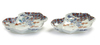 A PAIR OF JAPANESE DISHES IN THE SHAPE OF MAPLE LEAF, CIRCA 1800