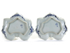 A PAIR OF JAPANESE DISHES IN THE SHAPE OF MAPLE LEAF, CIRCA 1800