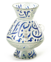 A MAMLUK-STYLE ENAMELLED GLASS MOSQUE LAMP, 19TH-20TH CENTURY