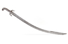 A CEREMONIAL SWORD WITH ARABIC INSCRIPTION ON THE BLADE, IRAN, QAJAR, 19TH CENTURY