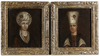 A PAIR OF PORTRAITS, FRENCH SCHOOL, ECOLE VAN MORE, 18TH CENTURY