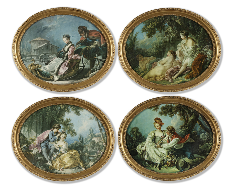 THE 'FOUR SEASONS', AFTER BOUCHER, 19TH CENTURY