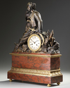 AN ORIENTALIST CLOCK, FRANCE, 19TH CENTURY