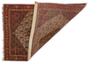 A SEVEN COLOR SENE RUG, LATE  19TH CENTURY