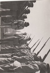 FIVE IMPORTANT PHOTOGRAPHS OF THE HISTORICAL VISIT OF KING ABDULLAH BIN AL-HUSSEIN TO SAUDI ARABIA MEETING KING ABDUL AL-AZIZ AL SAUD, 1948