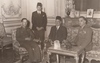 FOUR RARE PHOTOGRAPHS OF THE KINGS FAISAL II OF IRAQ AND SAUD BIN ABD AL-AZIZ, WITH SOME ROYALS AND POLITICIANS, 1950s
