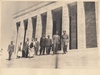 A SET OF CARDBOARD PHOTOS BELONGING TO SHEIKH SALEM BIN MAHFOUZ (FOUNDER OF THE NATIONAL COMMERCIAL BANK IN SAUDI ARABIA) WITH ONE OF THE AL-KAAKI'S FAMILY AND THEIR COMPANIONS DURING THEIR VISIT TO THE ARAB REPUBLIC OF EGYPT IN THE MID-1950s