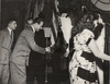 FOUR PICTURES OF KING FAISAL WITH THE IRAQI DELEGATION
