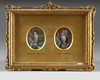 THREE INDIAN MUGHAL PORTRAITS OF A COUPLE, 19TH-20TH CENTURY