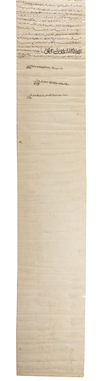 A RARE SCROLL, MAMLUK CHRISTIAN DEED ENDOWMENT (WAQFIYA), DATED 23rd JUMADA-I 927 AH/ 5th MAY 1521 AD