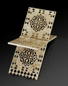 A MUGHAL IVORY QURAN STAND, 18TH CENTURY