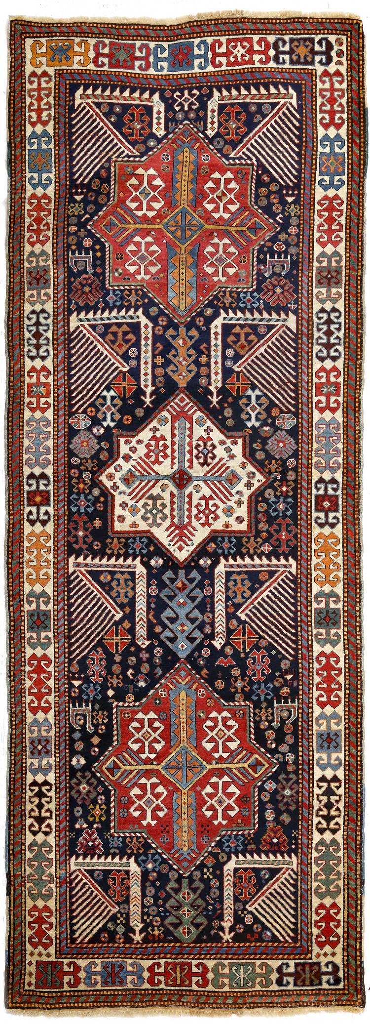 A CAUCASIAN AKSTAFA RUNNER, AZERBAIJAN, CIRCA 1900