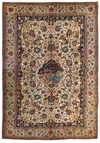 AN TEBRIZ CARPET WITH UNUSUAL DESIGN, CIRCA 1910