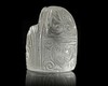 A KING (SHAH) ROCK CRYSTAL CHESS PIECE, IRAQ OR KHORASAN, LATE 9TH - EARLY 10TH CENTURY