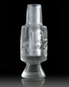 A FRAGMENTARY ROCK CRYSTAL MOLAR FLASK, EGYPT OR SYRIA, 14TH-15TH CENTURY