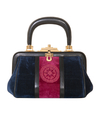 Roberta Di Camerino Velvet Bagonghi Doctor Bag