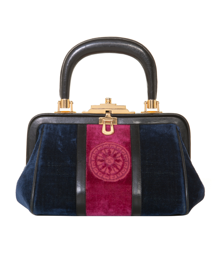 Roberta Di Camerino Velvet Bagonghi Doctor Bag
