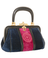 Roberta Di Camerino Velvet Bagonghi Doctor Bag