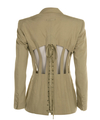 SS1989 Jean Paul Gaultier Cut-out Corset or Cage Jacket