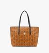 MCM Anya Top Zip Shopper in Visetos