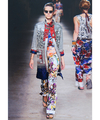 SS 2008 Dries Van Noten Abstract Print Coat