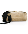 Lanvin Happy Lizard Print Leather Shoulder Bag