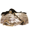 Lanvin Happy Lizard Print Leather Shoulder Bag