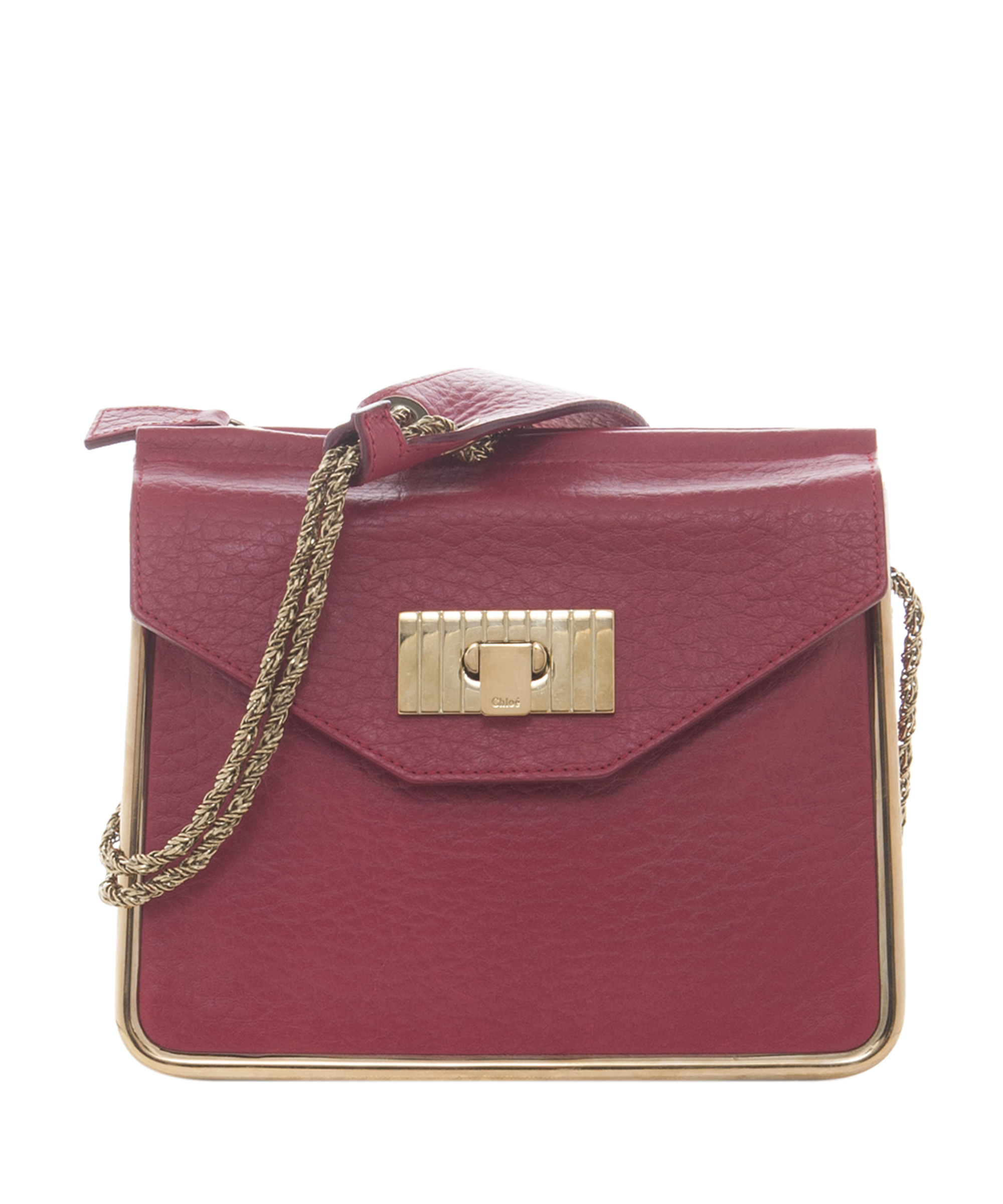 Chloé Red 'Sally' Shoulder Bag