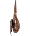 Yves Saint Laurent Metallic Bronze Bow Shoulder Bag