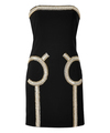 Fall 2013 Moschino Black Bustier Dress