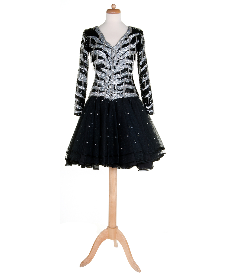 1950s Fontana Couture Cocktail Dress