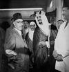 A VERY RARE COLLECTION OF SIX PHOTOS OF PRINCE MANSOUR BIN ABDULAZIZ AL SAUD (THE FIRST SAUDI MINISTER OF DEFENCE) DURING HIS OFFICIAL VISIT TO CAIRO 1943