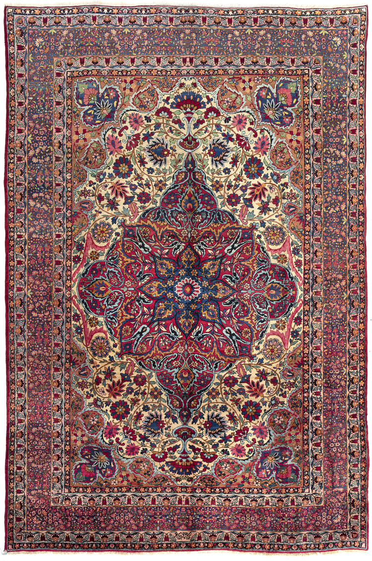 A KIRMAN YAZD CARPET