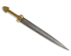 AN OTTOMAN GILT-COPPER (TOMBAK) DAGGER, TURKEY, 18TH CENTURY