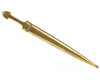AN OTTOMAN GILT-COPPER (TOMBAK) DAGGER, TURKEY, 18TH CENTURY