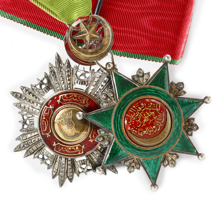 TWO OTTOMAN MEDALS, 19TH CENTURY