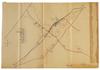 MIITARY MAPS AND DOCUMENTS SHOWING THE TOWNS/VILLAGES IN ASHDOD AND GAZA IN PALESTINE, PRINTED 5TH OCTOBER 1948 IN GAZA