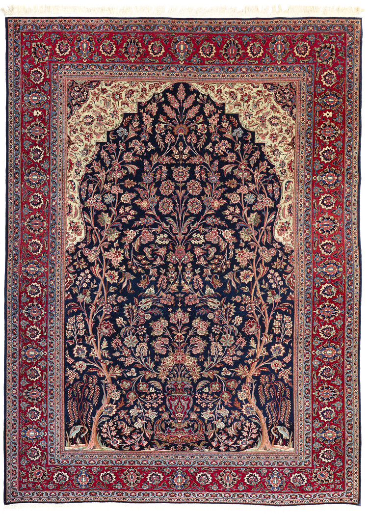 A KASHAN KORK CARPET, IRAN 1920