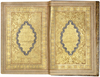 AN EXCEPTIONAL ILLUMINATED SAFAVID QURAN (POSSIBLY SHIRAZ), SECOND HALF 16TH CENTURY, WITH AN ADDITION SECTION IN THE QAJAR PERIOD, DATED RAJAB 1302 AH/OCTOBER-NOVEMBER 1884